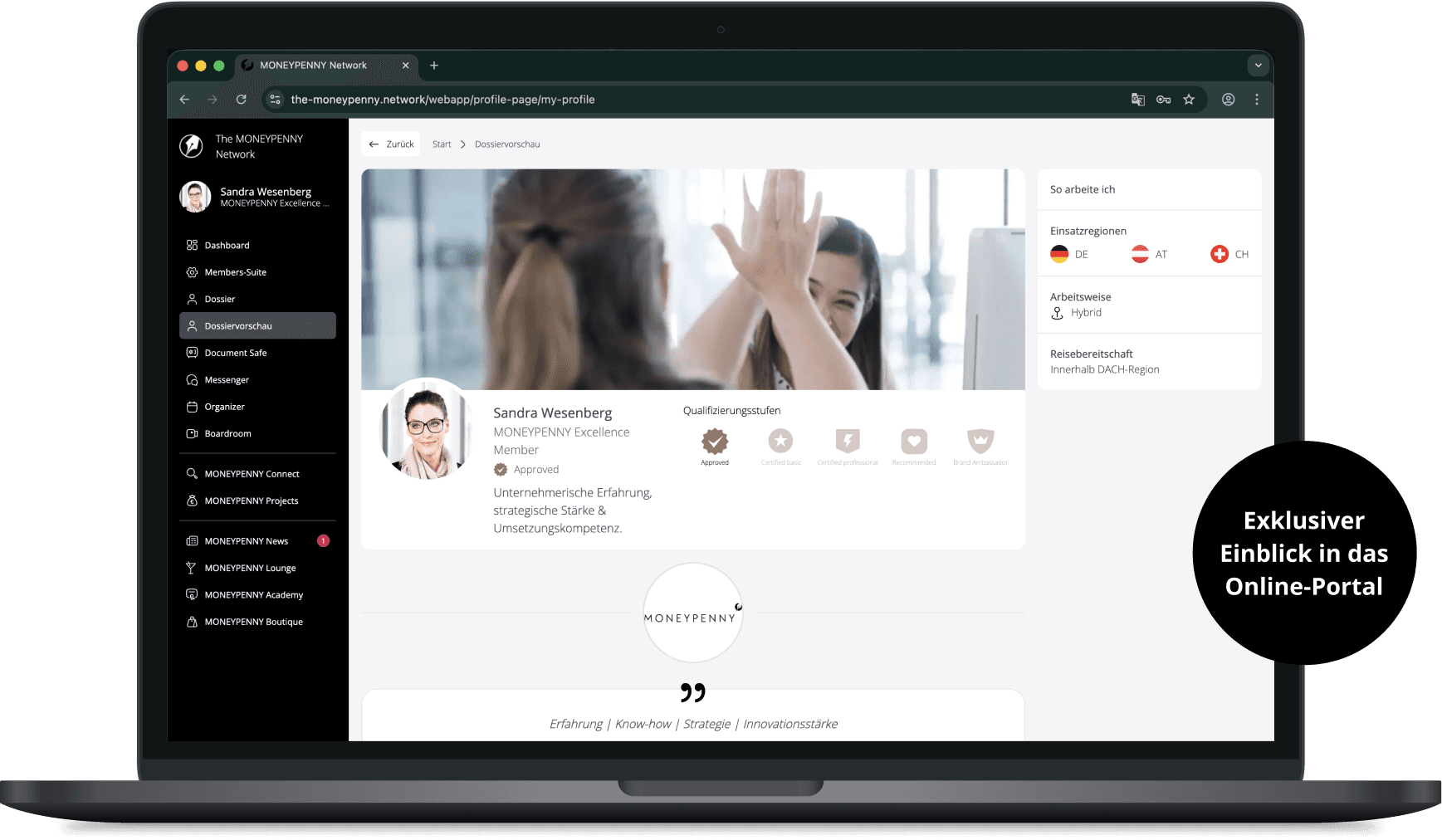 Unsere digitale Business Club-Experience.